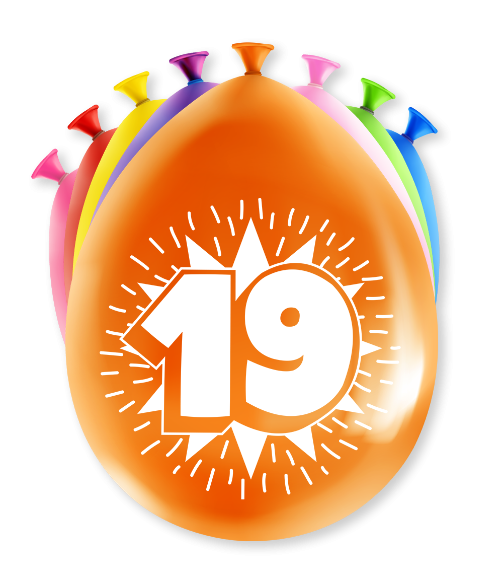 Ballonnen 19 jaar