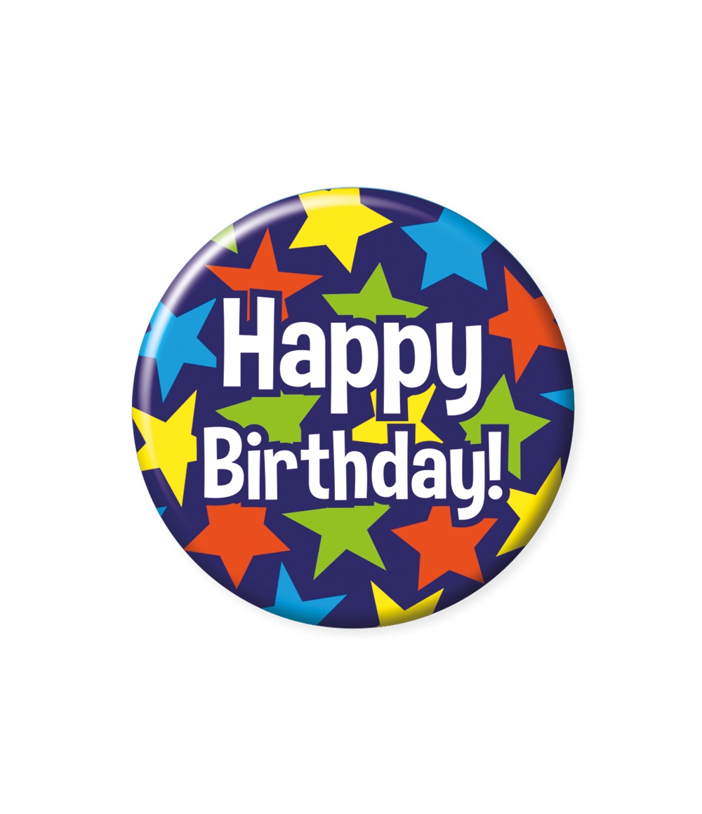 Button Happy Birthday