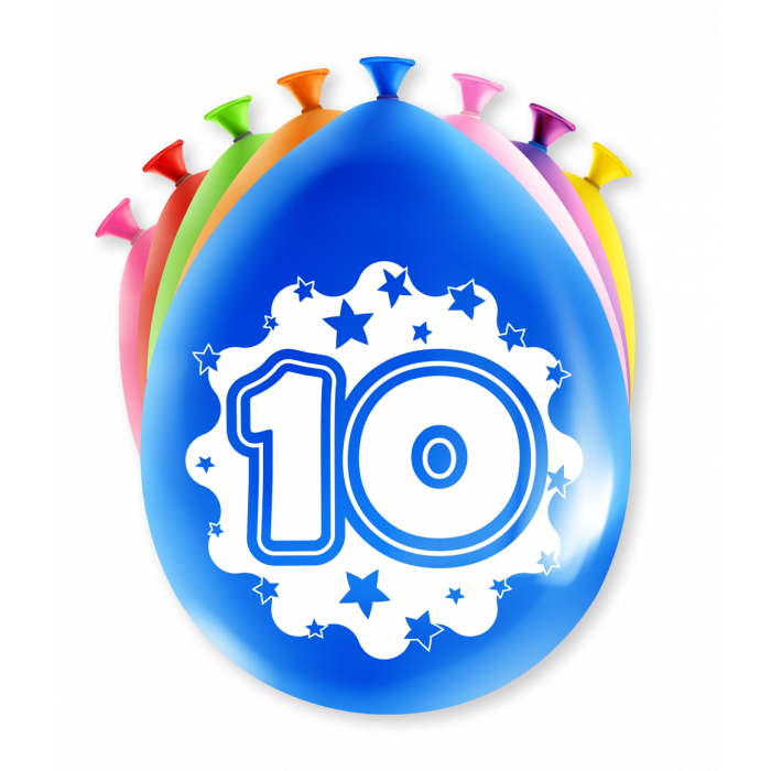 Ballonnen 10 jaar