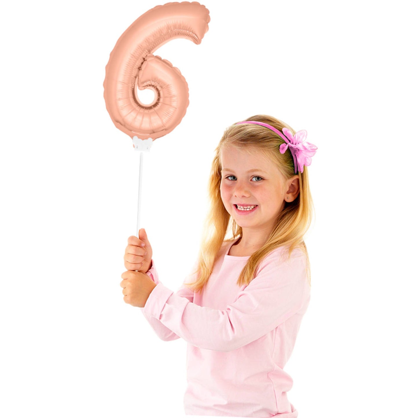 Mini Folieballon 6 zilver