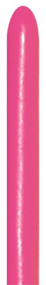 Modelleerballon Metallic Fuchsia
