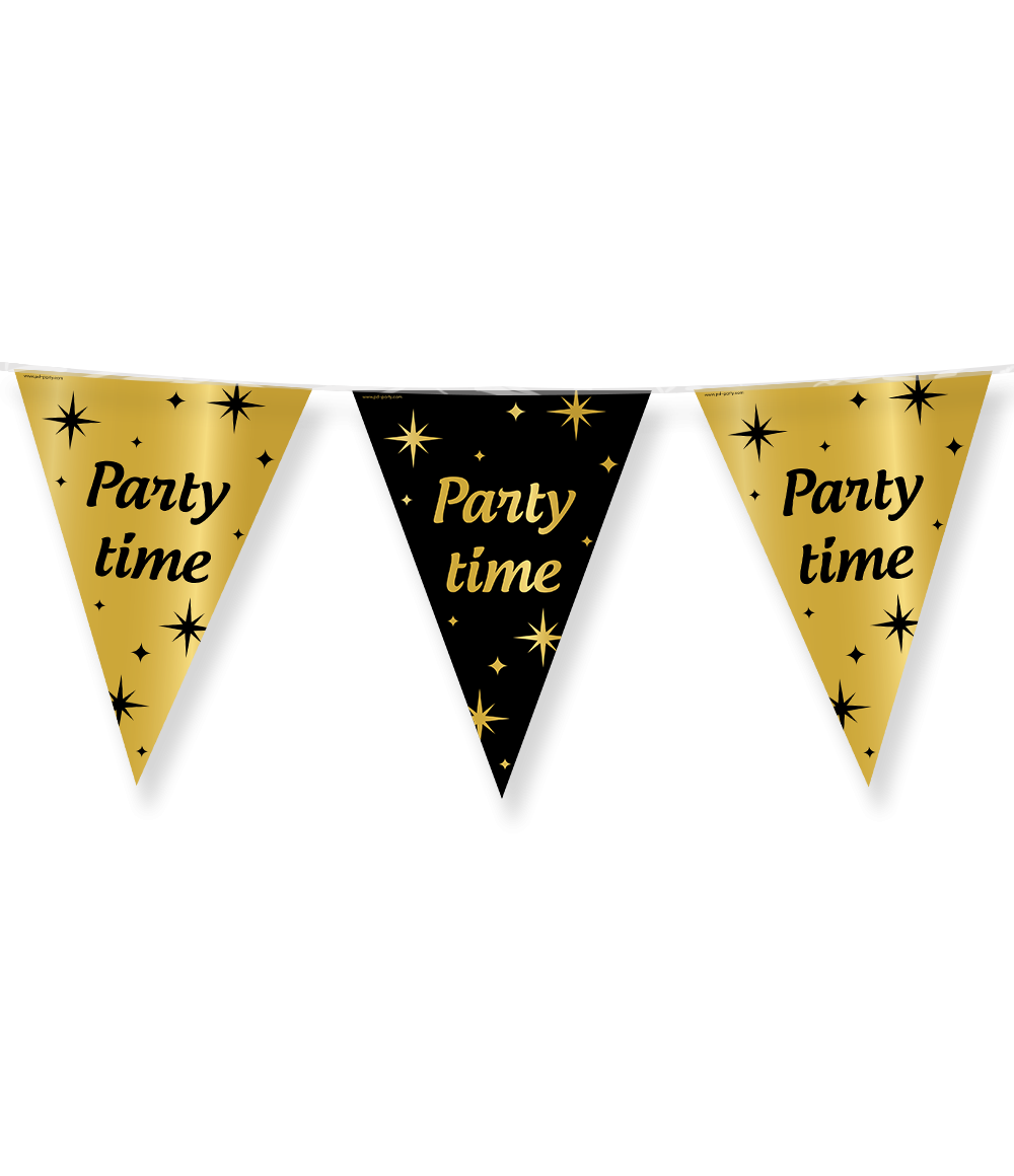 Classy Vlaggenlijn Party Time