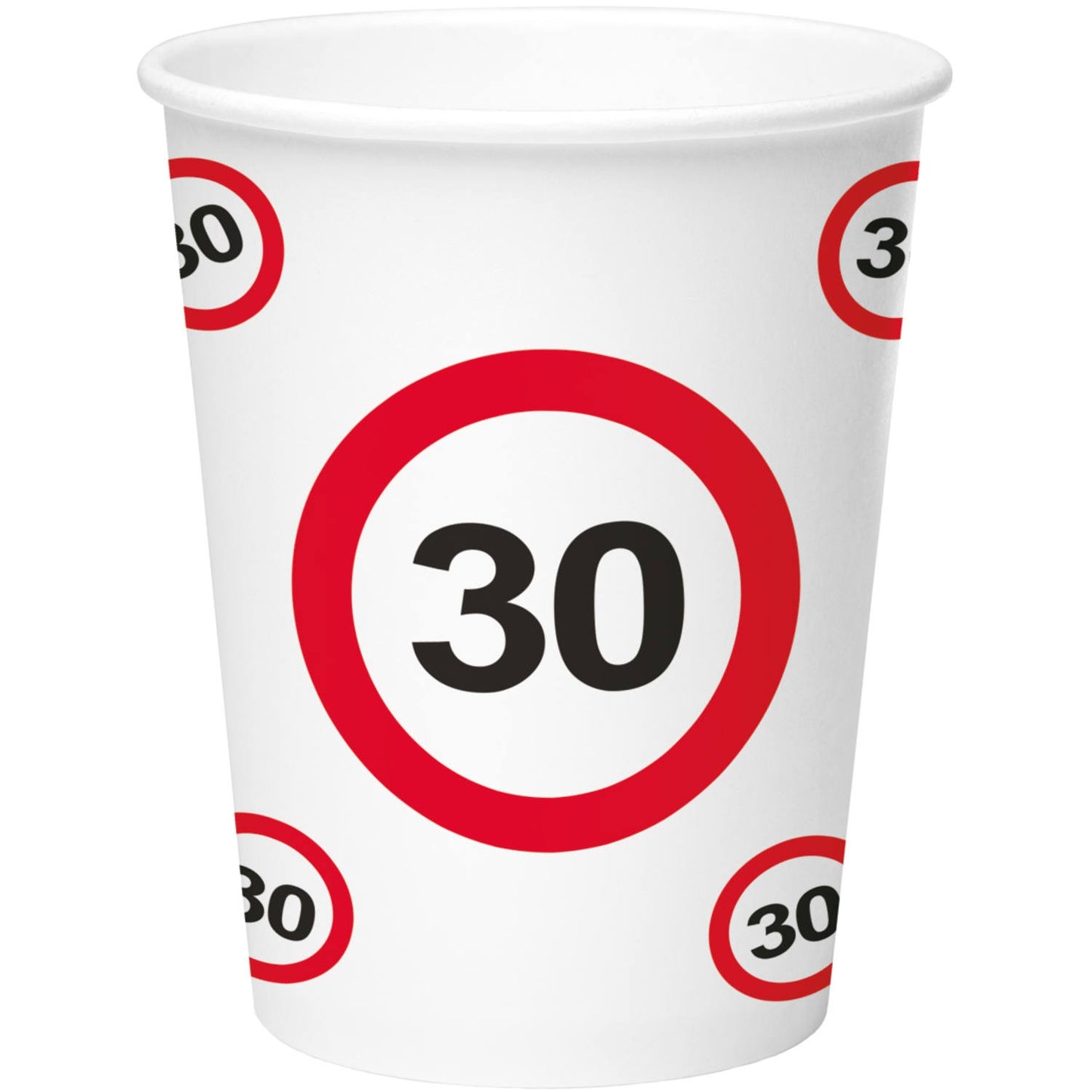 Bekers 30 Verkeersbord