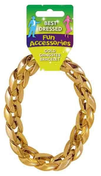 Armband Grof Goud