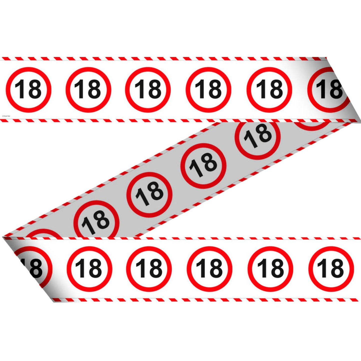 Afzetlint 18 jaar