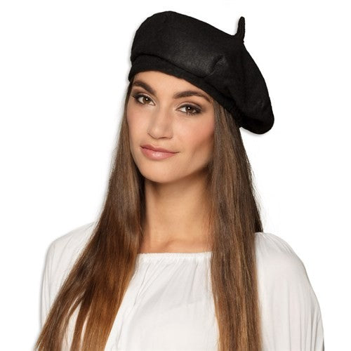 Franse Baret zwart