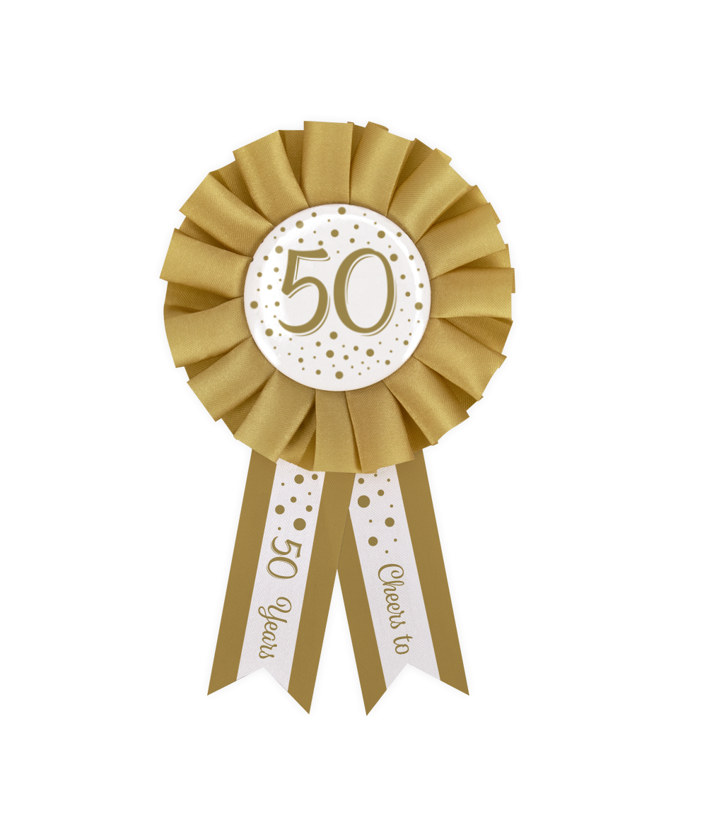Party Rozet 50 jaar goud