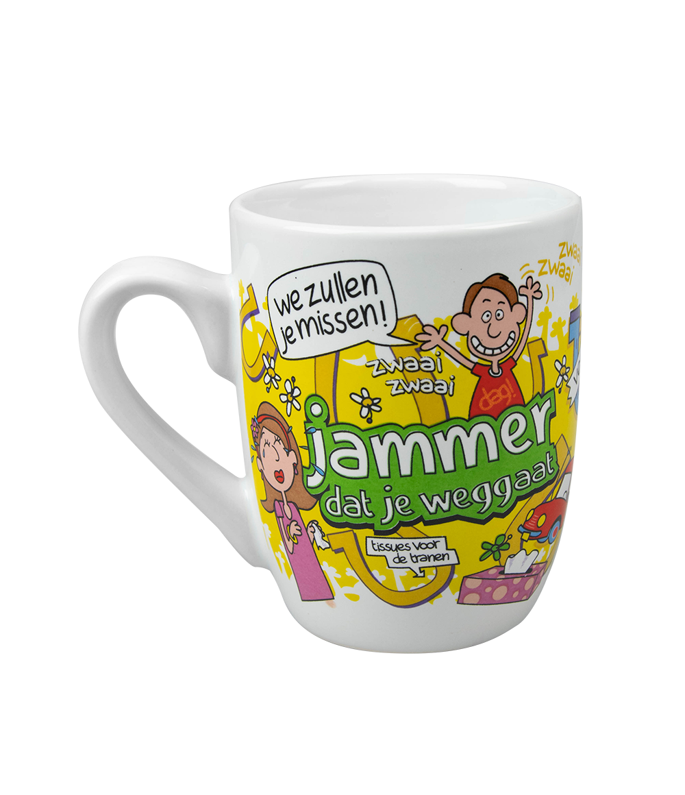 Mok Jammer dat je weggaat