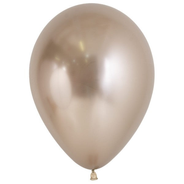Ballon Reflex Champagne 12cm