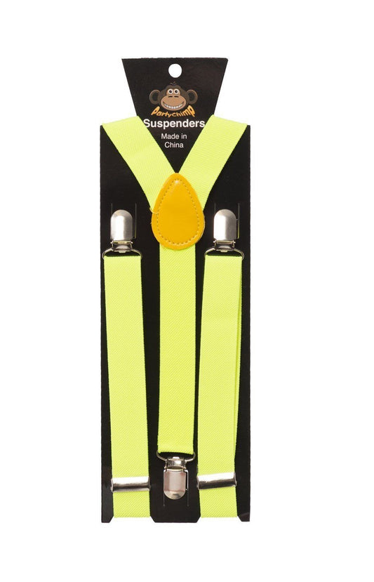 Bretels Neon Geel