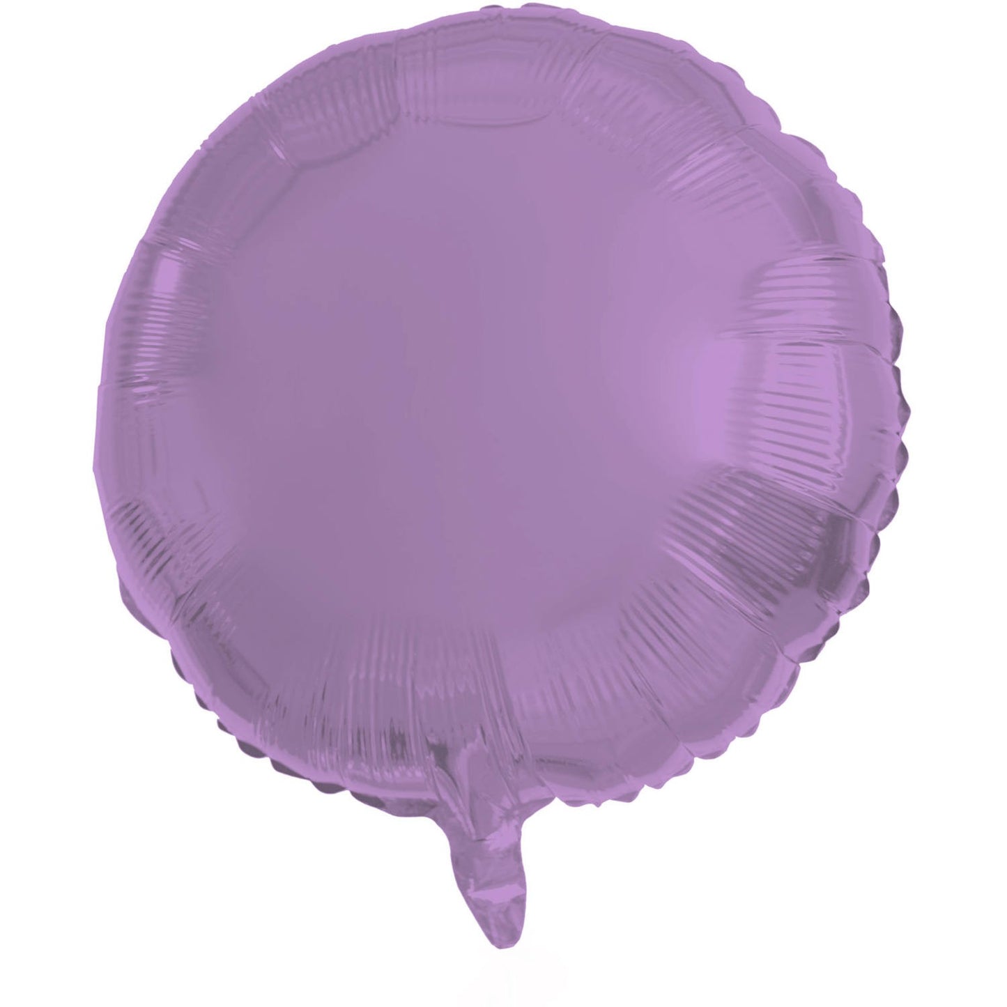 Folie ballon mat Paars rond