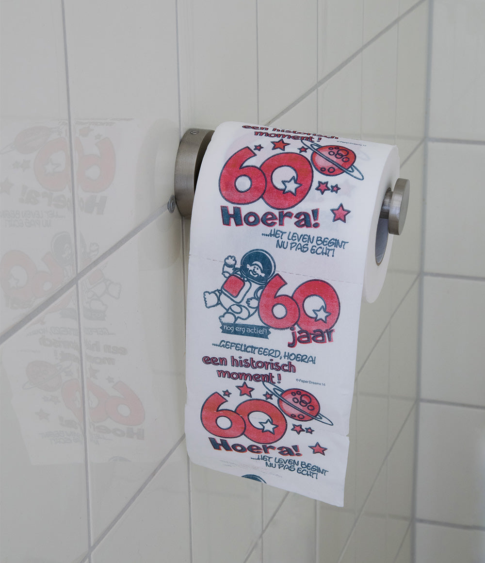 Toiletpapier 60 jaar