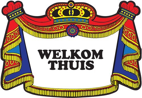 Kroon Huldeschild Welkom Thuis