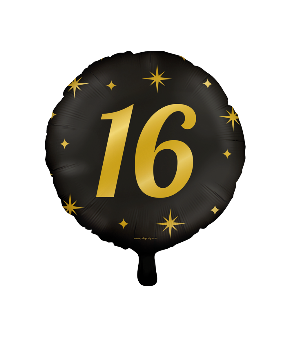Folieballon 16 jaar