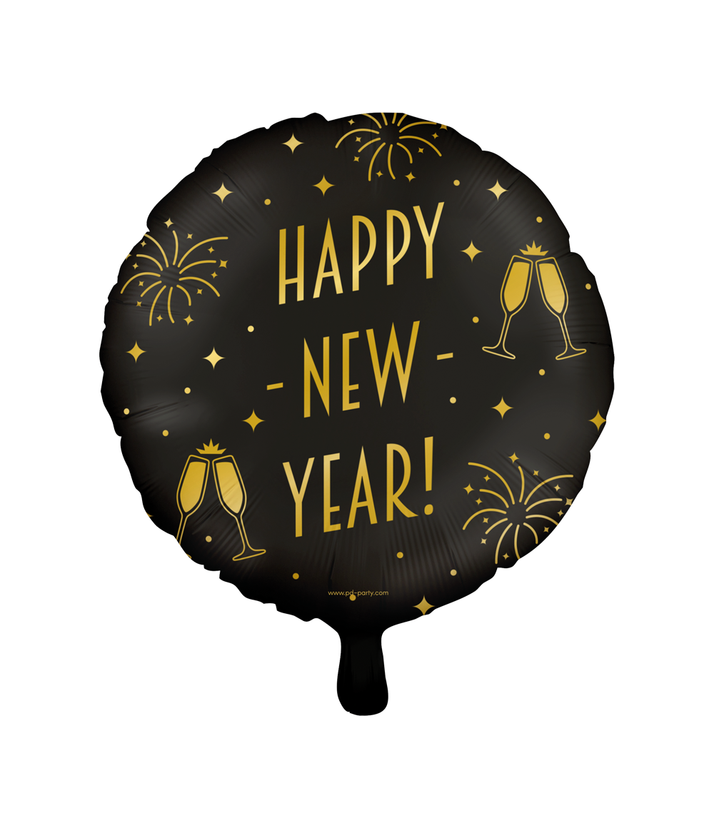 Folieballon Happy New Year
