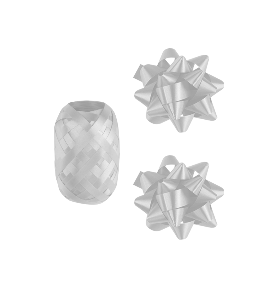 Inpak Decoratieset Zilver