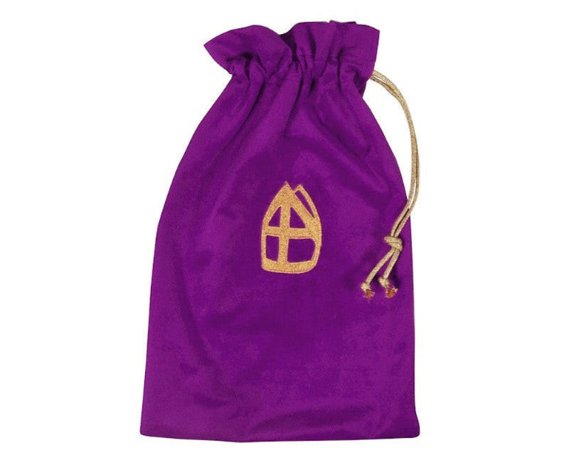 Sinterklaas Strooizak paars