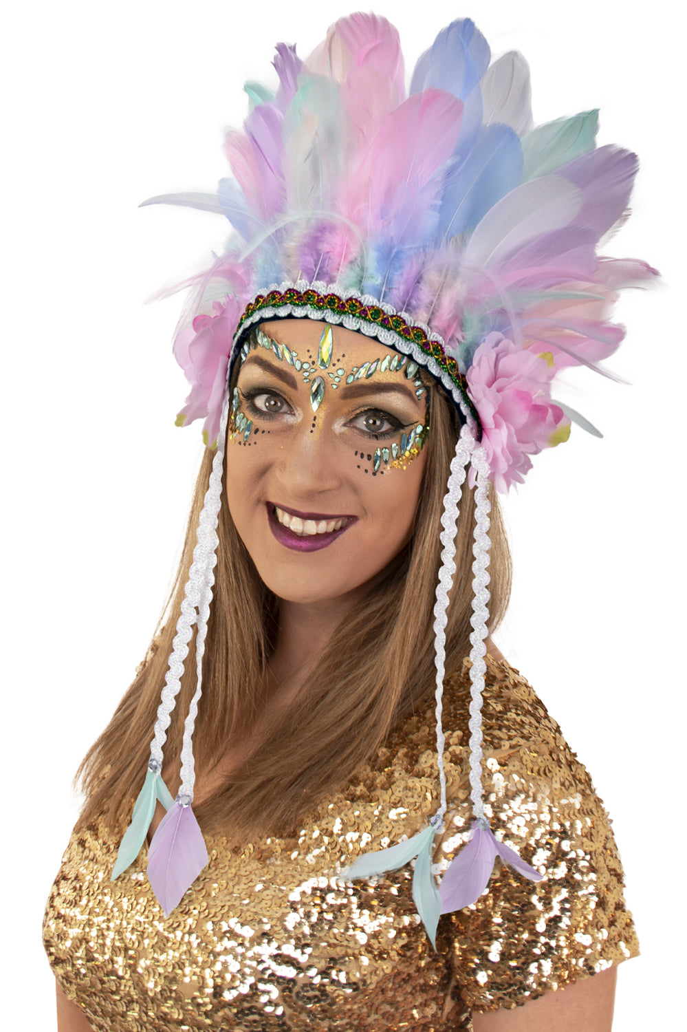 Veren Hoofdtooi pastel Festival