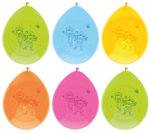 Ballonnen Fien en Teun