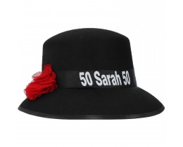 Hoed Sarah 50 jaar