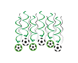 Swirl decoratie Voetbal