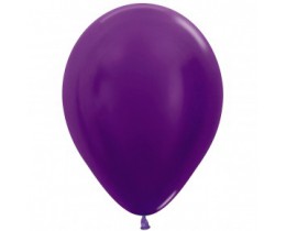 Ballon Metallic violet 12cm