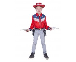 Cowboy Shirt Jongen maat 140