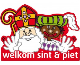 Deurbord Sint en Piet