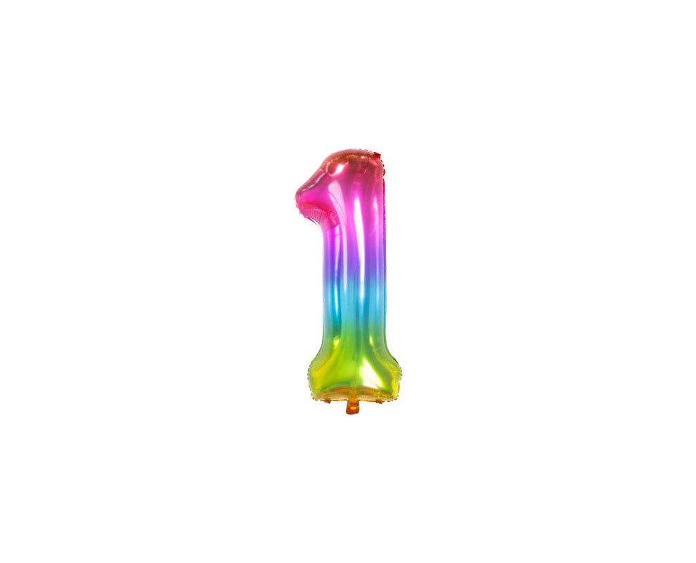 Grote Folieballon 1 Regenboog