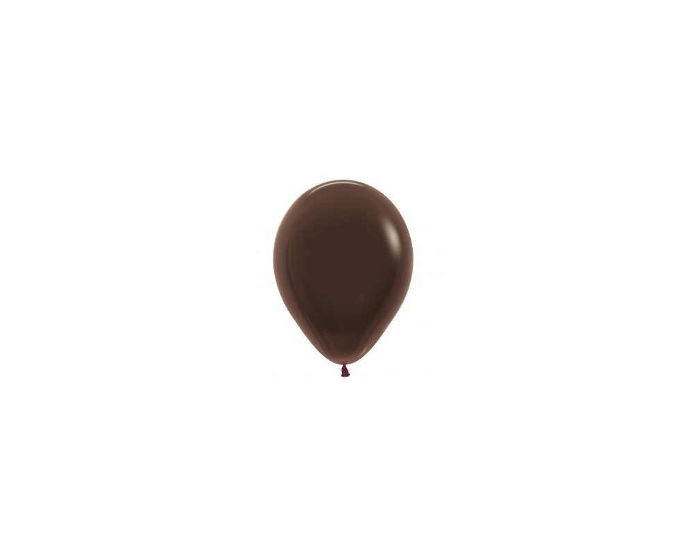 Let op Oneerlijk Raak verstrikt Ballon Fashion Chocolate Brown 30cm | Bruine Ballonnen | De Goede Keus