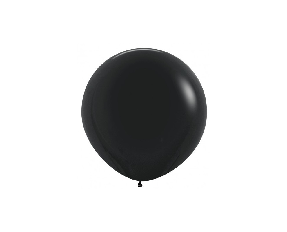 Demonteer Mam Harde wind Ballon Fashion Black 91cm | Grote Zwarte Ballonnen | De Goede Keus
