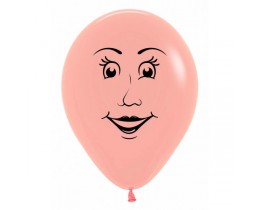 Ballon vrouw gezicht Sem