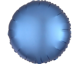 Folie ballon Rond Azuur blauw