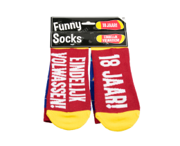 Funny Socks 18 jaar