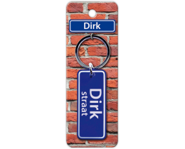 Dirk Straat sleutelhanger