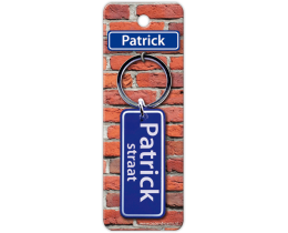 Patrick Straat sleutelhanger