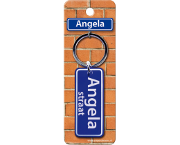 Angela Straat sleutelhanger