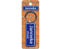 Janneke Straat sleutelhanger