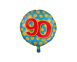 Happy Folieballon 90 jaar