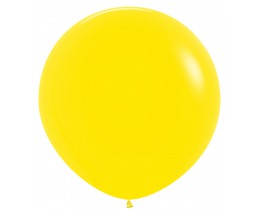 Ballon Fashion Yellow 91cm