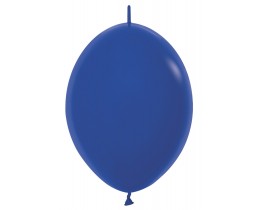 Link o Loon ballon Konings Blauw 30cm