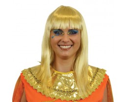 Pruik Cleopatra blond