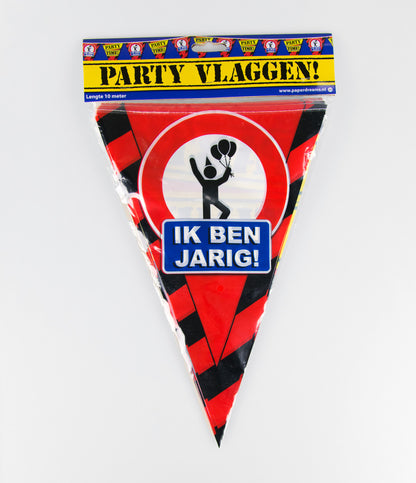 Vlaggenlijn Jarig