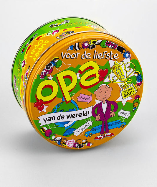 Snoeptrommel Opa