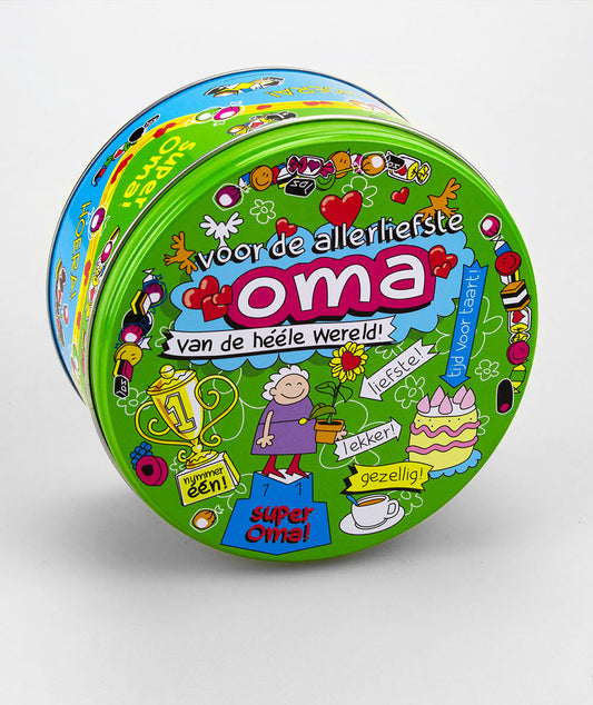 Snoeptrommel Oma