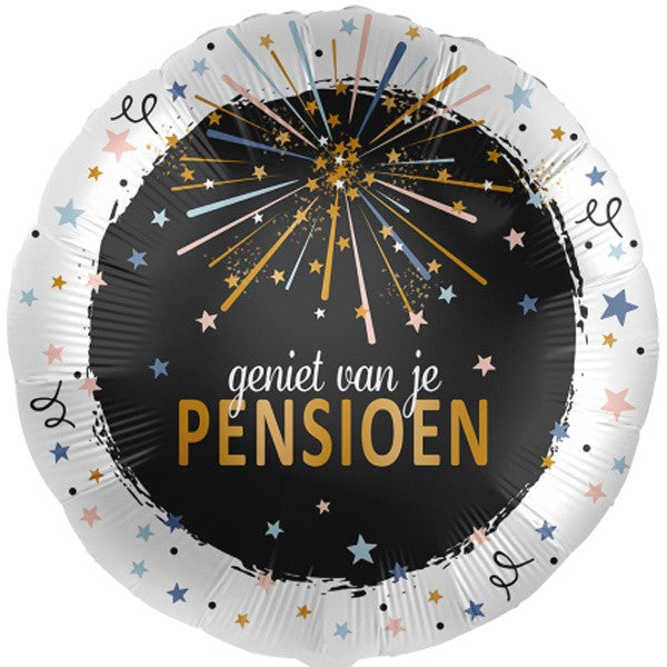 Folieballon Geniet van je Pensioen