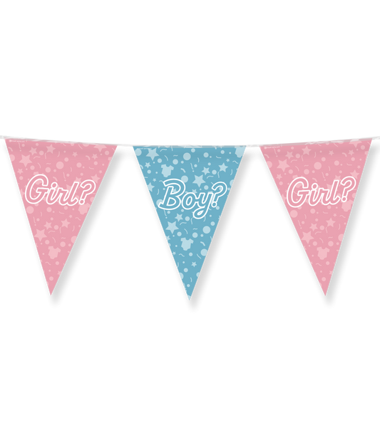 Vlaggenlijn Gender Reveal