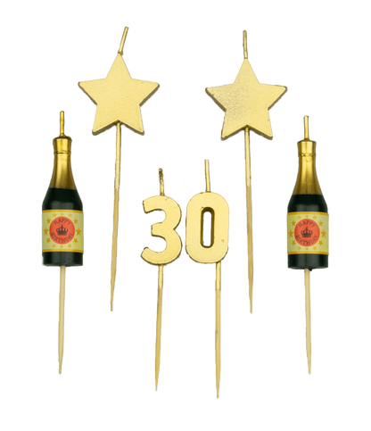 Taartkaarsjes 30 jaar