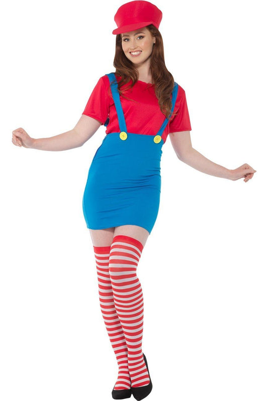 Loodgieters Jurkje Rood