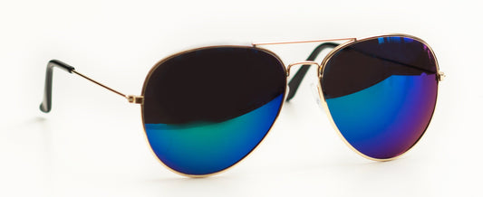 Pilotenbril Spiegelglas regenboog